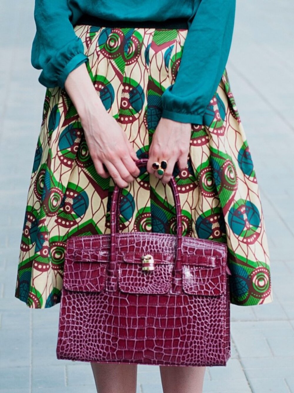 Marni X H&M Tribal Skirt - Picture 3 of 7
